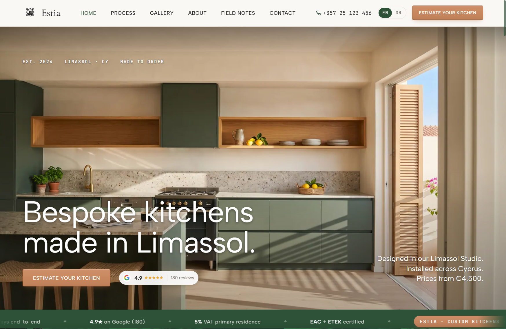 Estia Kitchens